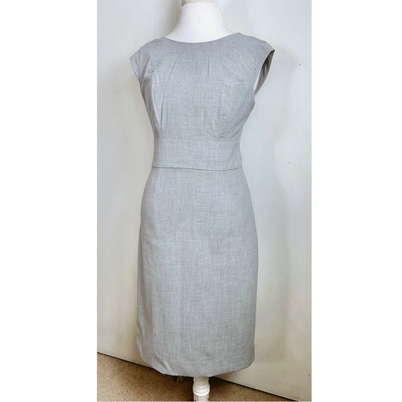 classic grey sheath dress - Picture 2 of 11